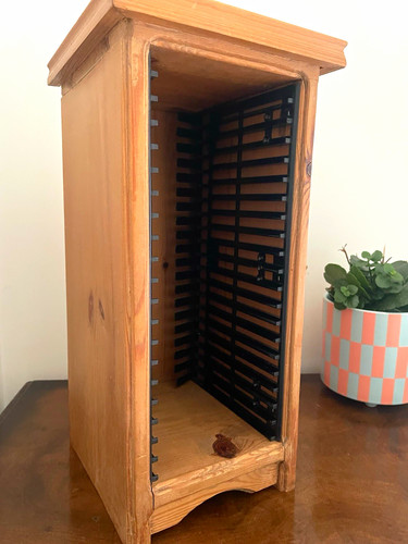 Wooden freestanding dvd - wooden, cd/dvd
