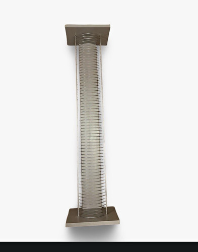 Silver metal freestanding - silver,
