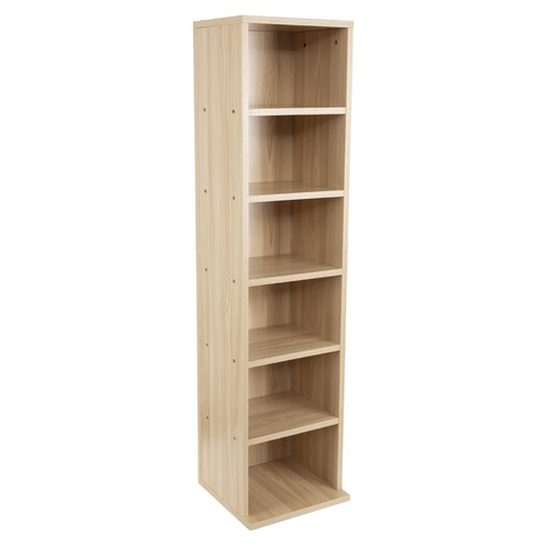 Tier wooden dvd - 6-tier,