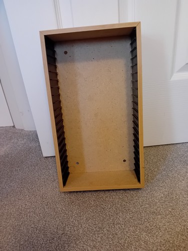 Wooden dvd storage rack holds - wooden,
