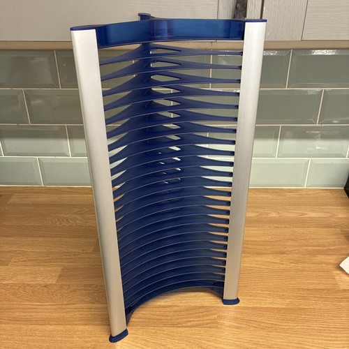Vintage blue silver dvd - silver,