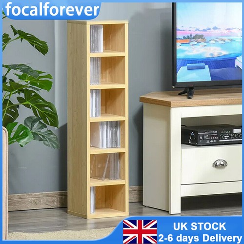 Tiers wooden dvd media - 6, cd