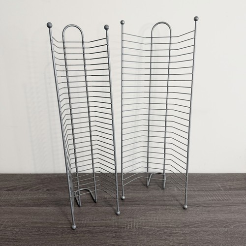 Vintage silver metal chrome - , cd