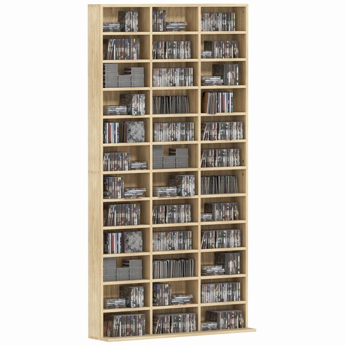 Homcom dvd media storage - dvd,