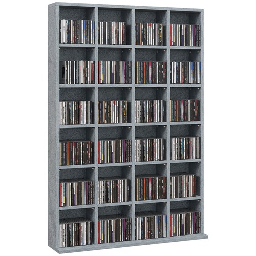 Homcom dvd media storage - homcom, cd