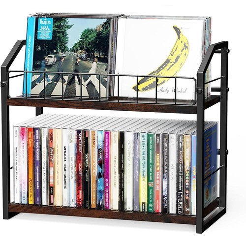 Dual layer dvd display - cd,