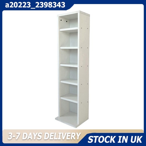 Tier wooden dvd media - 6-tier,