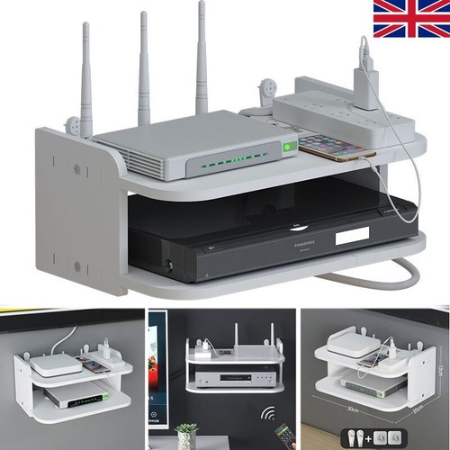 Wall mount router - router, storage