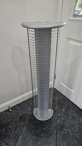 Dvd stand silver wooden - cd/dvd,