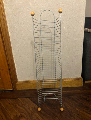Freestanding metal dvd game - freestanding, dvd/game
