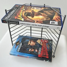 Grey Metal Wire Tower Rack