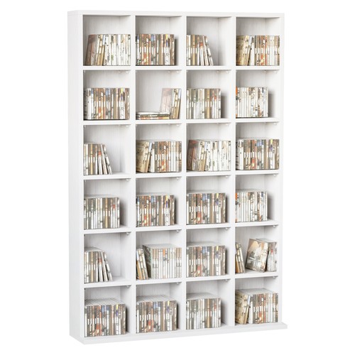 Homcom dvd media storage - dvd,