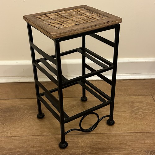 Vintage rustic black metal - black,