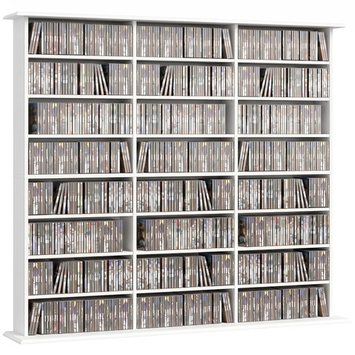 Homcom dvd storage unit - storage, media