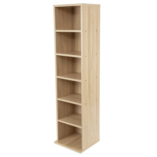 Tier wood dvd storage - cd,