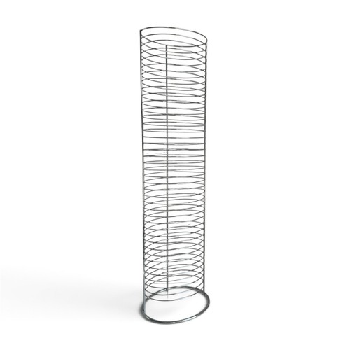 Retro silver wire dvd - silver,
