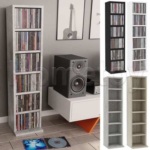 Tier media storage cabinet - 6-tier,