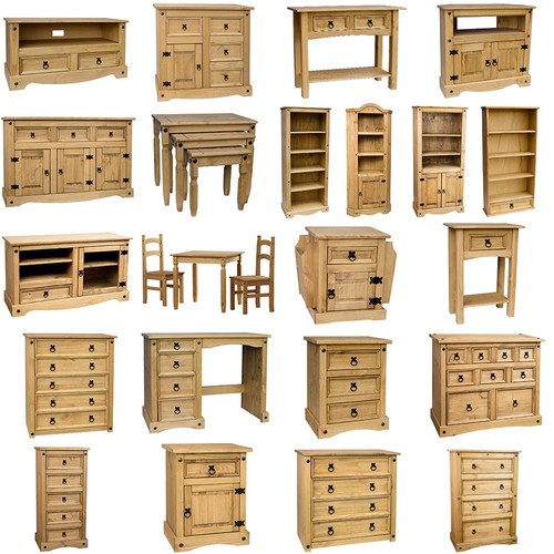 Corona solid pine - solid, mexican