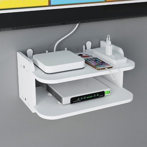 Wall mount router storage - wall,