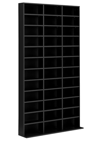 Homcom dvd media storage - cd,