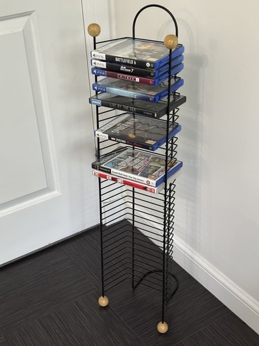Metal dvd game rack stand - dvd, /